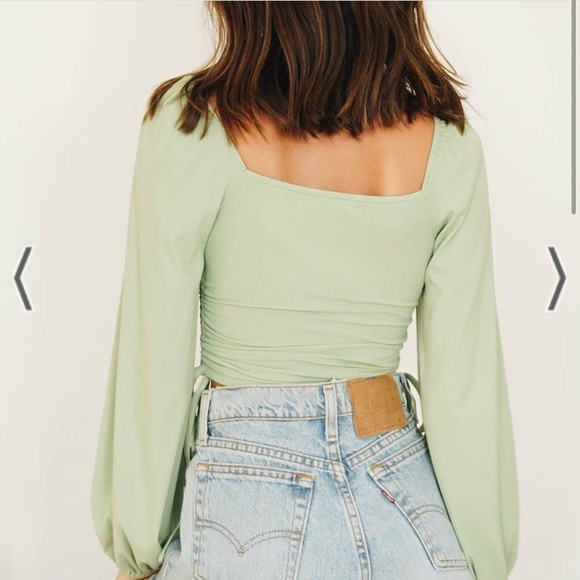 Verge Girl Sweetheart Drawstring Top - Picture 7 of 7